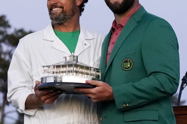 Jon Rahm's caddie basks in glow of Masters win after Sunday rally
