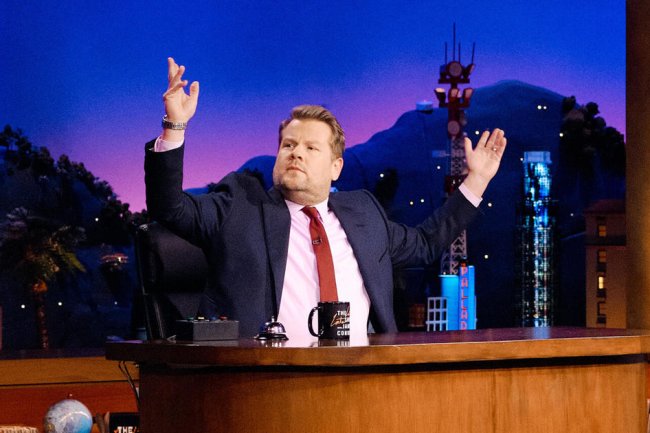 James Corden ends his final "Late Late Show" with message for Americans