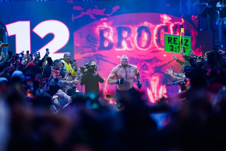 WWE WrestleMania 39 Results: Brock Lesnar Quickly Defeats Omos