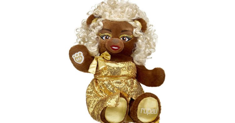 RuPaul gets a new signature teddy bear (heels sold separately)