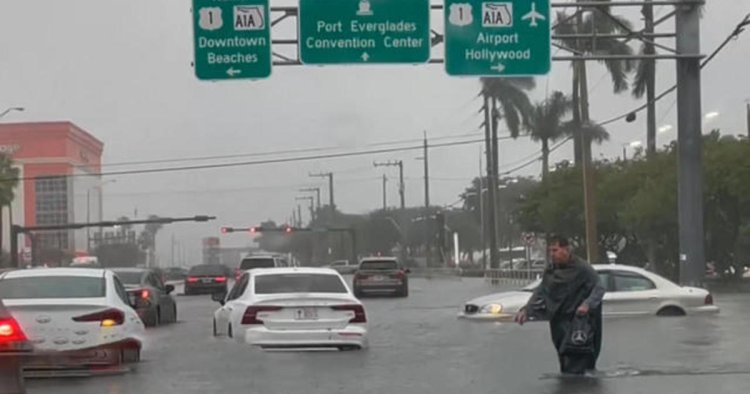 Eye Opener: Historic rainfall hammers South Florida, bringing life-threatening flooding