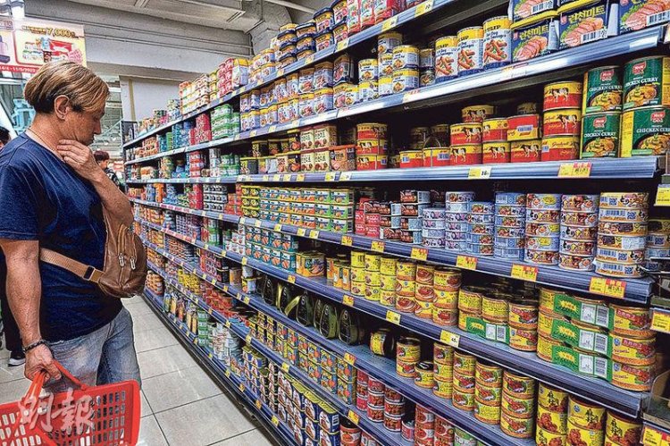 超市疫下加價12% 罐頭飈逾三成 貨品九成組別錄升幅 消委籲商戶負社會責任