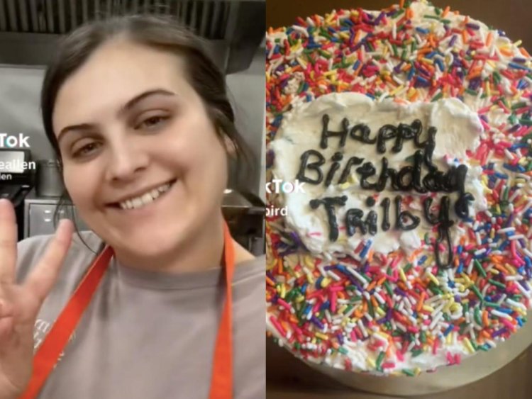 A dispute over an $84, sprinkled-covered rainbow birthday cake spiraled into a viral frenzy on TikTok