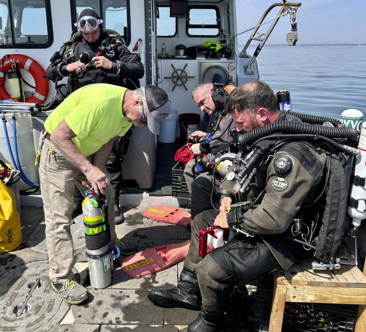 Wreckage of submarine found by divers in Long Island Sound