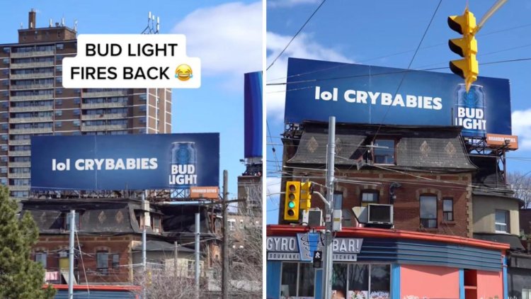 Bud Light Billboards Reading ‘LOL Crybabies’ Are Actually Fake