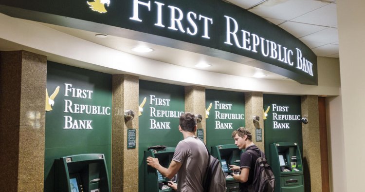 First Republic stock plunges after depositors flee