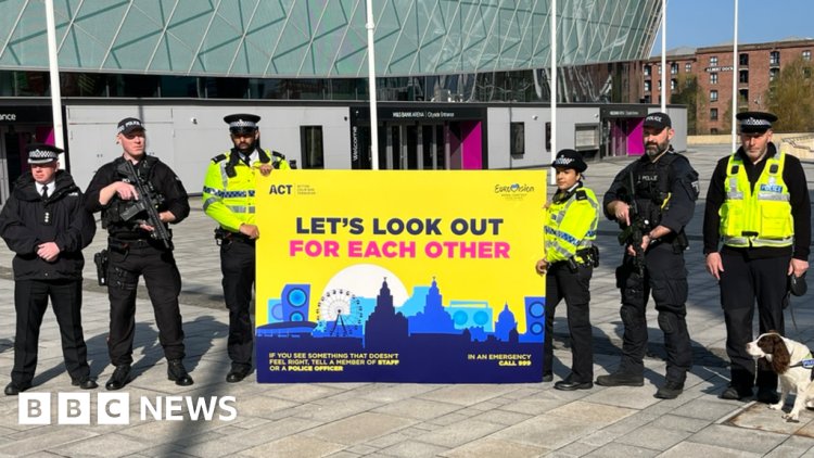Eurovision 2023: Police urge public to be vigilant