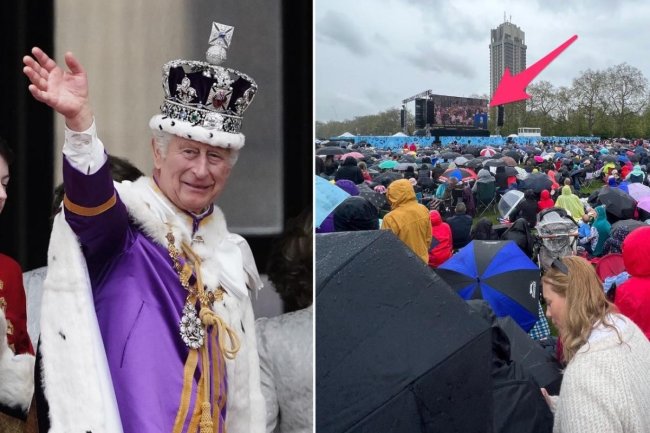 Disappointing photos show the reality of what London was like during King Charles' coronation