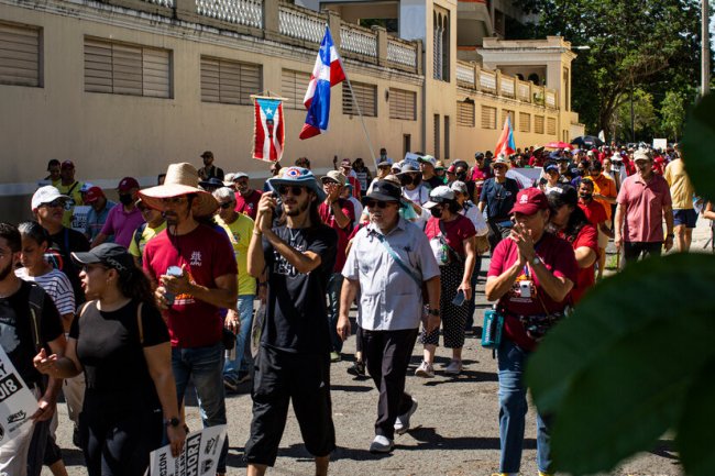 May Day Protests in Puerto Rico Show an Economy Still on the Brink