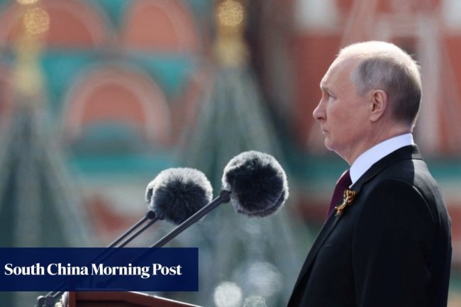 Putin tells Victory Day parade ‘real war’ unleashed on Russia