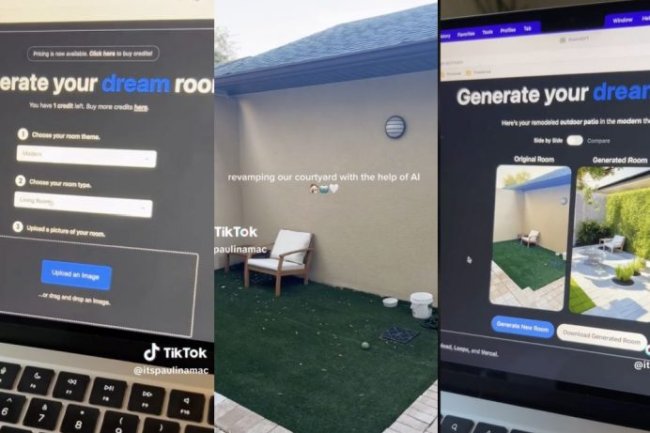 Couple uses artificial intelligence to redesign backyard: ‘AI is truly gonna take over so many jobs’