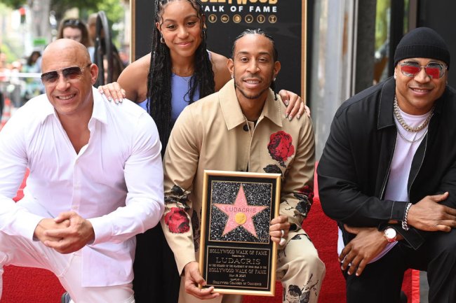 Ludacris surprised by daughter at Hollywood Walk of Fame ceremony