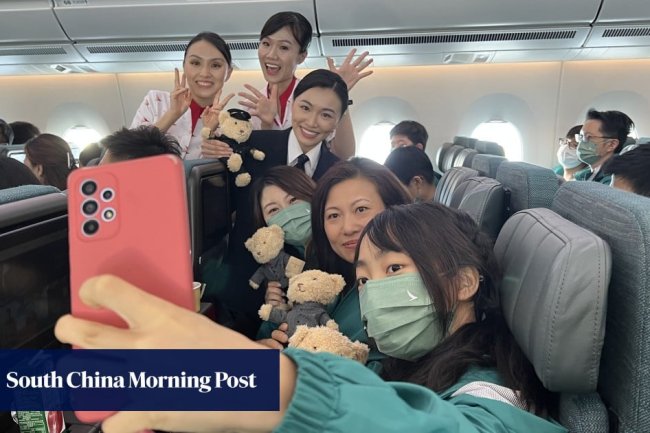 ‘Like a dream come true’: Hong Kong students from poor families given lift with free flight, mentorship programme