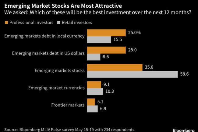 Investors Seek Shelter in Emerging Markets as Recession Risk Hits US