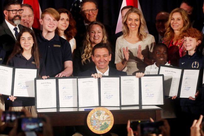 Bills DeSantis Signed in Florida Target Trans Rights, Abortion and Education