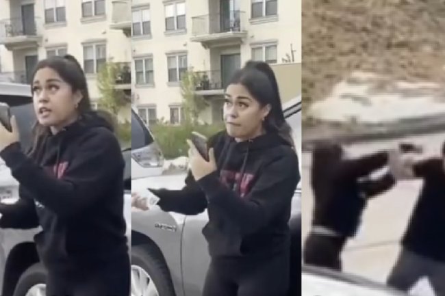 'Are you from America?': Viral video shows woman attacking group of Asians following LA car collision