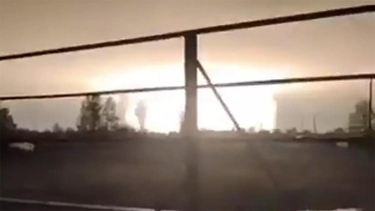Massive Shockwave From Russian Strike May Have Been A Rocket Storage Facility Detonating