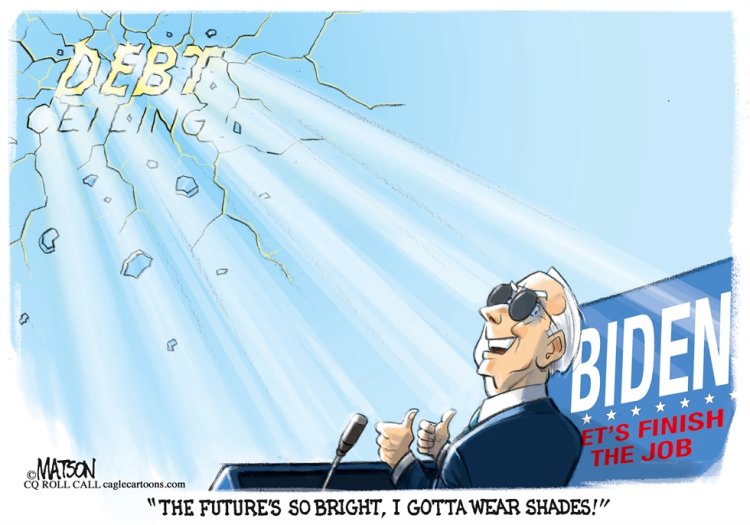 Biden sees bright future for America