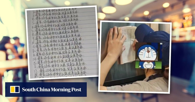 ‘I cried while copying’: coffee chain employees in China forced to write lines of customer complaints 50 times or more in bid to boost service quality