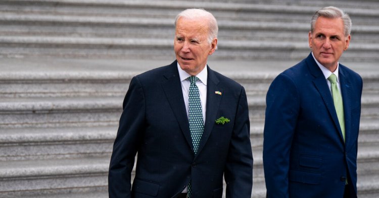 Biden to Meet with Kevin McCarthy in Debt Ceiling Talks