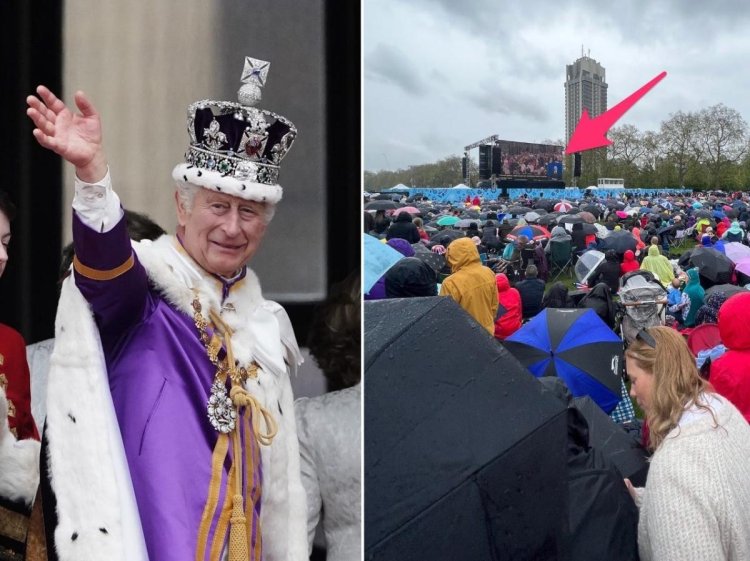 Disappointing photos show the reality of what London was like during King Charles' coronation