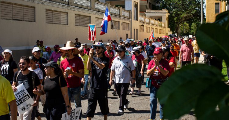May Day Protests in Puerto Rico Show an Economy Still on the Brink