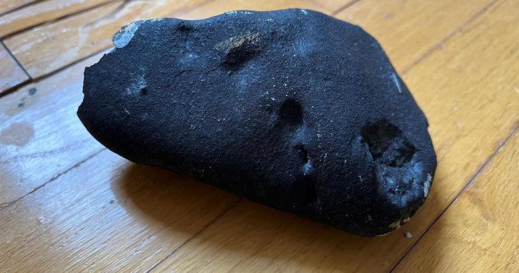 Apparent meteorite crashes through roof of home: "It was warm"