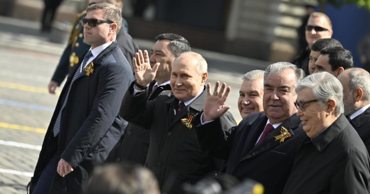 Putin marks "Victory Day" as Ukraine deflects his latest missile salvo
