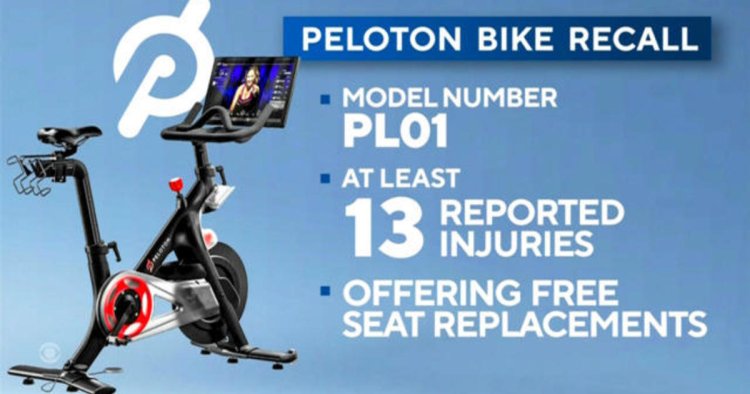 Peloton recalls 2.2 million exercise bikes