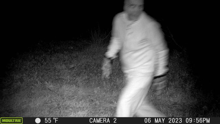 Cops hoping to spot lurking mountain lion set up camera. Something menacing appeared
