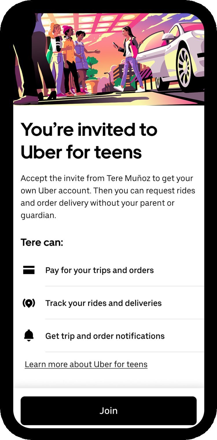 Uber Launches Teen Accounts