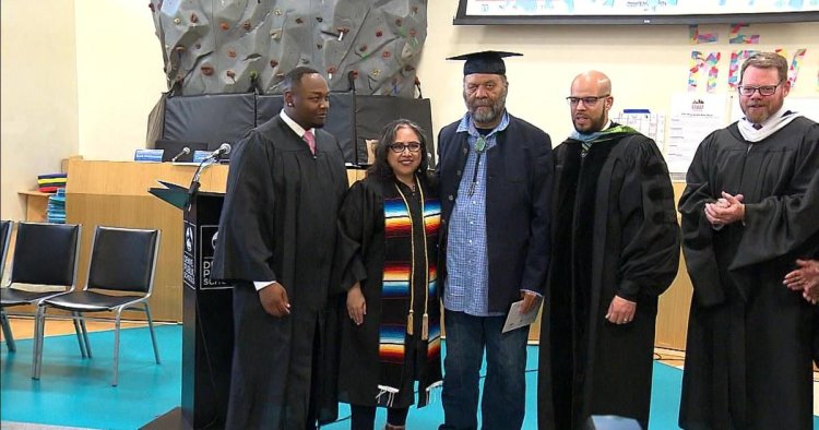 Otis Taylor gets high school diploma decades after being expelled for hair