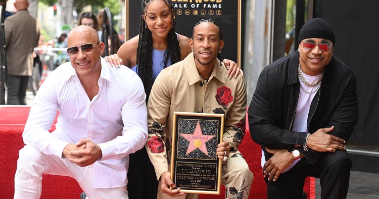 Ludacris surprised by daughter at Hollywood Walk of Fame ceremony