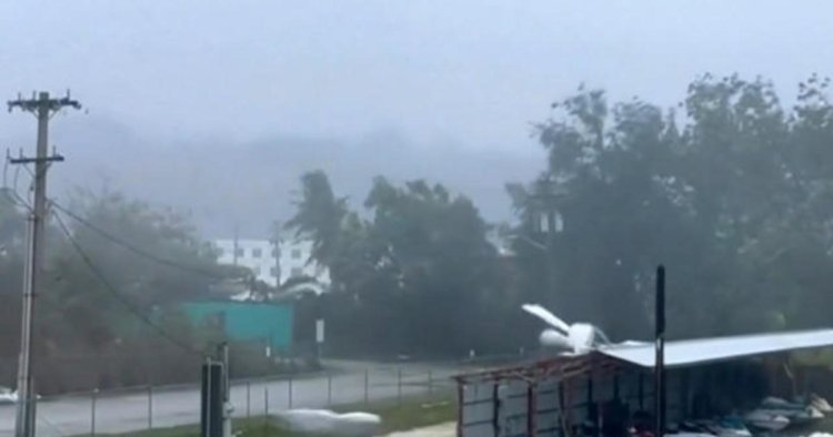 U.S. Navy sends aircraft carrier to assist Guam after super typhoon