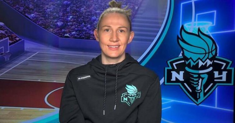 WNBA point guard Courtney Vandersloot on championship dreams with the New York Liberty team