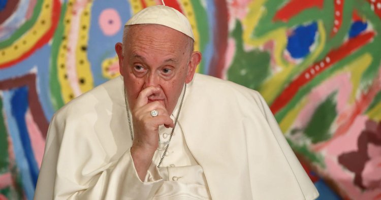 Pope Francis skips scheduled meetings due to a fever, Vatican says