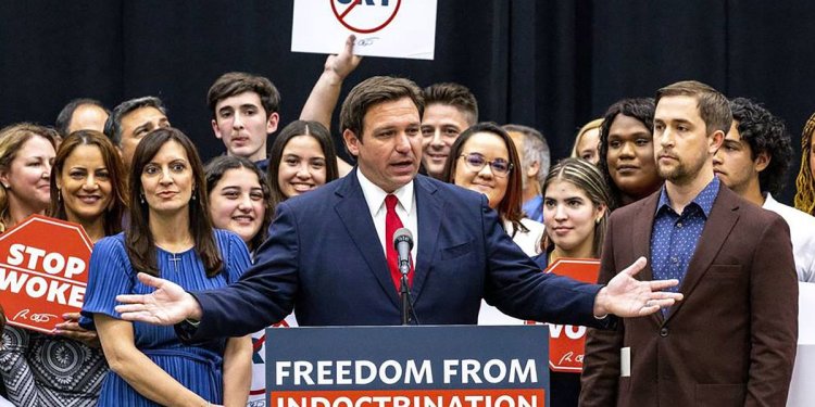 Ron DeSantis Wants To Take His 'War On Woke' National. There’s One Big Problem: The Constitution.
