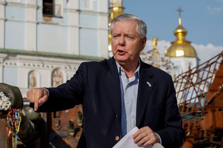 Dismissing Russian criticism, U.S. Senator Graham praises Ukrainian resistance