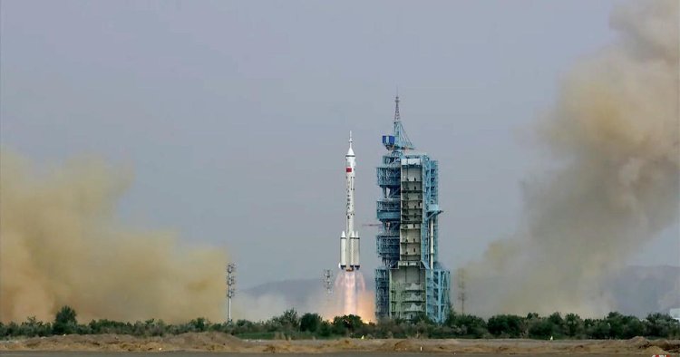 China launches replacement crew to Tiangong space station