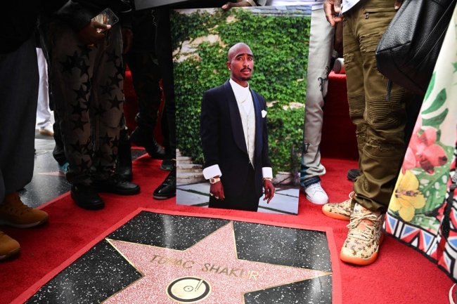 Tupac Shakur's Legacy Honored With Walk of Fame Star 26 Years After His Death