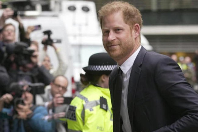 Prince Harry gives evidence against U.K. tabloid media for breaching his privacy by phone hacking
