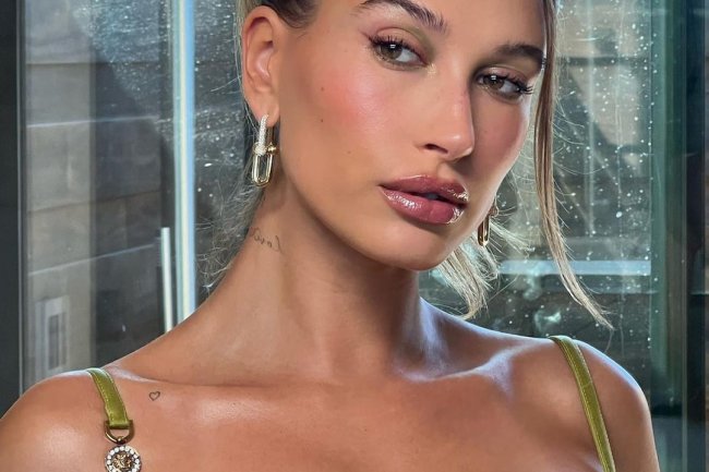 Hailey Bieber Says Her Glazed Donut Skin Will Never Go Out of Style