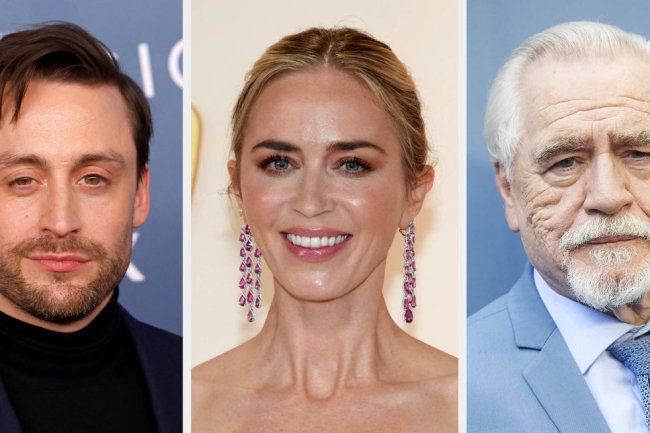 Kieran Culkin Crashed Brian Cox And Emily Blunt’s Photo Shoot, And Their Reactions Are Perfect