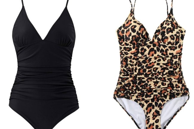 This Classic One-Piece Swimsuit Complements Nearly Every Body Type