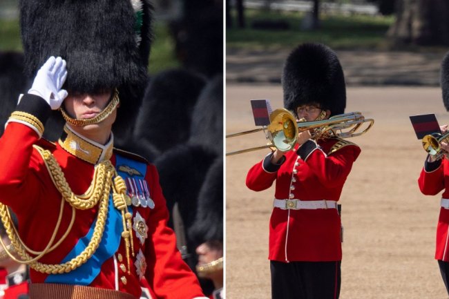 William Praises Guards After 2 Faint During Trooping the Colour Rehearsal