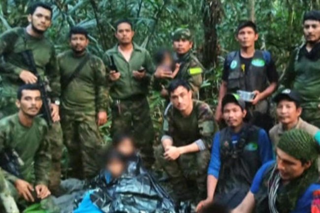 Four young children found alive in Colombian jungle after more than 5 weeks