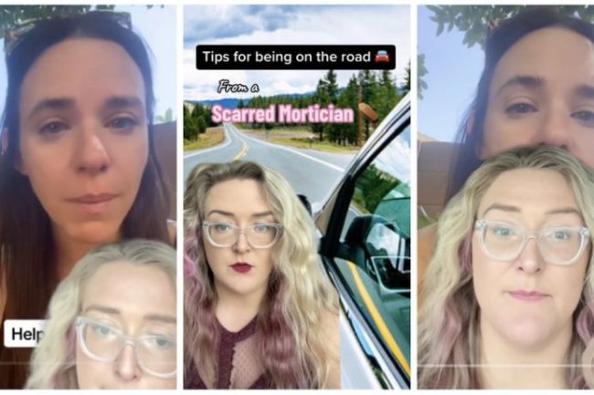 TikTok mortician believes she may have saved a woman’s life after recently sharing tips about safe driving