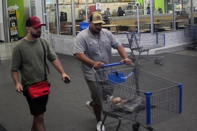 Police say men put a skimmer at Walmart checkout station