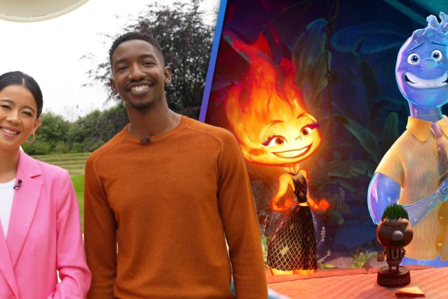 'Elemental' Stars Mamoudou Athie and Leah Lewis on Making Pixar's First Rom-Com (Exclusive)