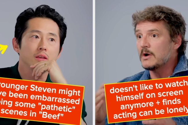 People Are Praising Steven Yeun And Pedro Pascal's Raw, Honest Conversation — Here's What They Said